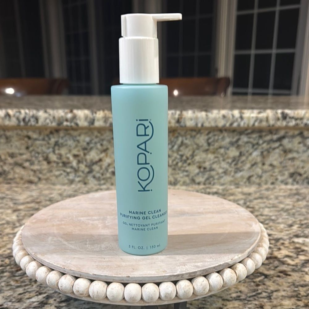 Kopari Marine Clean Purifying Gel Cleanser in Light Blue